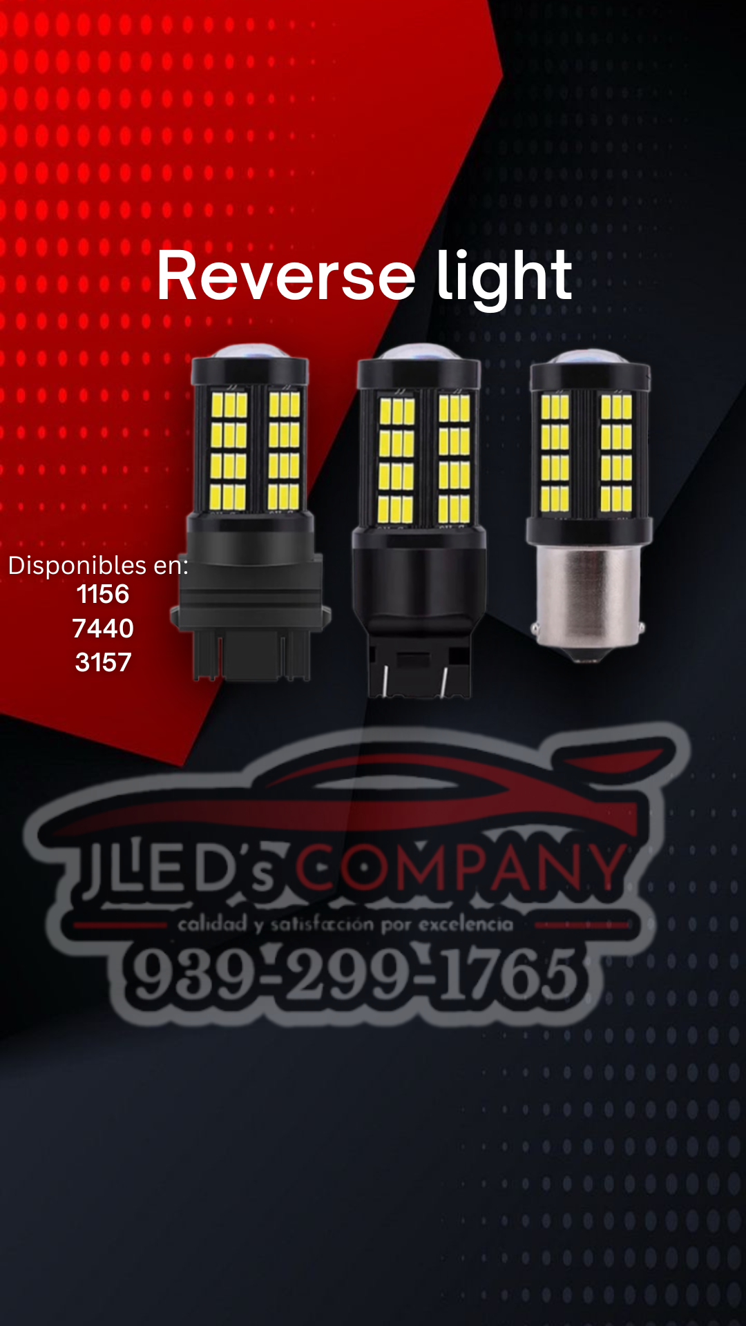 Luces de Reversa 15watts